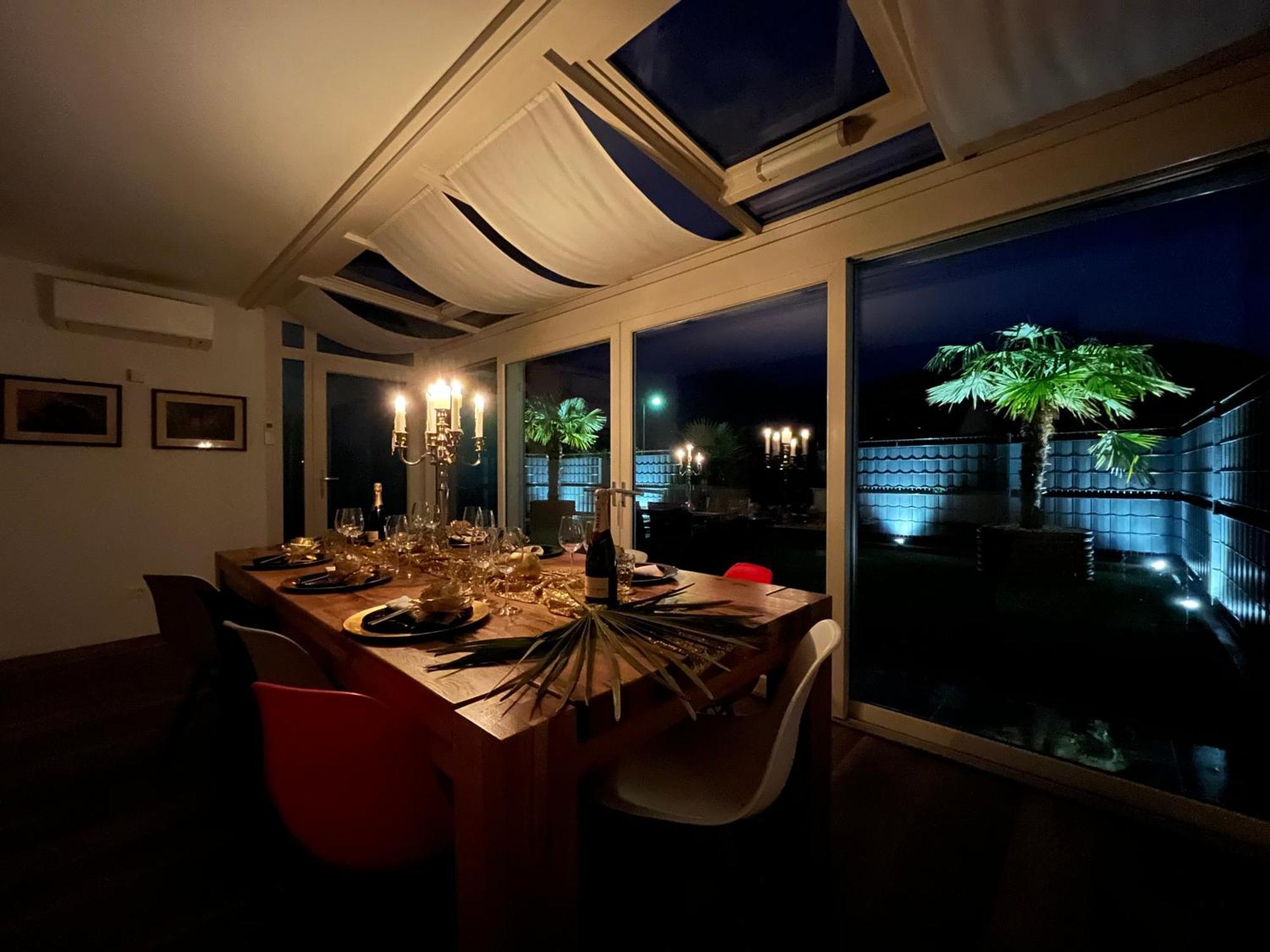 Guesthouse Le Palme Postal / Burgstall Εξωτερικό φωτογραφία
